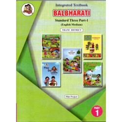 Integrated Textbook Balbharti Std 3 Part 1| English Medium|Maharashtra State Board